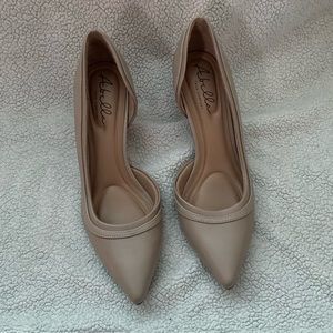 Nude Pointed Toe High Heels